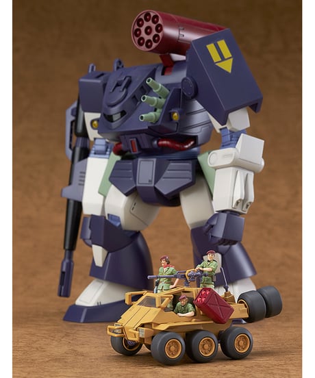 COMBAT ARMORS MAX06 1/72 Scale ブロムリー JRS ネイティブダンサー 指揮官タイプ＆ミサイルポッドタイプ（再販）　組み立て式プラモデル【太陽の牙ダグラム】