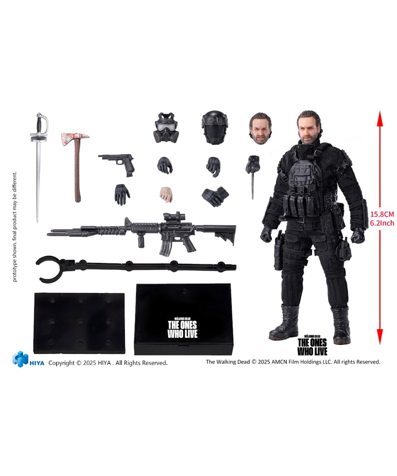 ウォーキングデッドリックフィギュア Amazon | ウォーキングデッド テレビシリーズ 5インチ