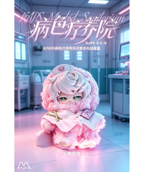 【予約】【送料無料】KAPSやみいろ療養室 ぬいぐるみ ブラインドボックス　6個入り1BOX　［米诺潮創（ミノチョウソウ）］