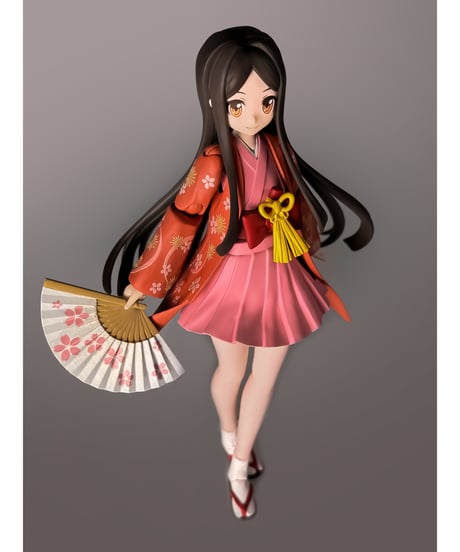 【予約】プラスチックキット「プラフィア　諏訪姫（ミニフィギュア同梱セット）」　[PLUM]