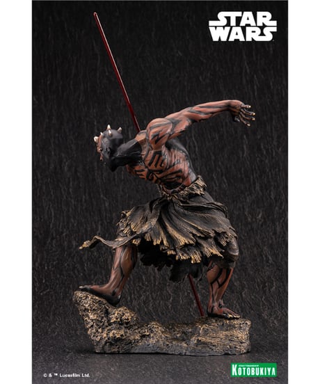 ARTFX ダース・モール ナイトブラザー　スター・ウォーズ／ファントム・メナス　1/7スケール　PVC塗装済み簡易組立キット