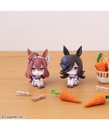 るかっぷ ウマ娘 プリティーダービー ミホノブルボン　彩色済みフィギュア