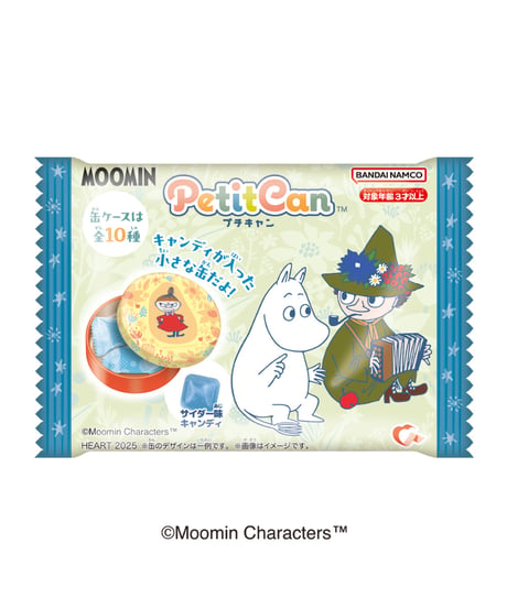 【送料無料】ムーミンプチキャン　10個入り1BOX　[ハート]