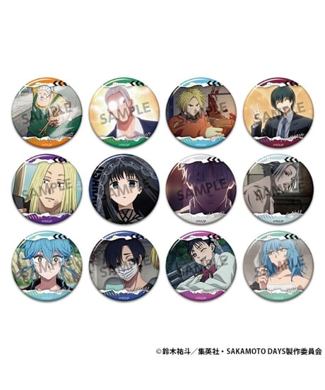 SAKAMOTO DAYS 缶バッジコレクション vol.4　50個入1BOX　[ホビーストック]