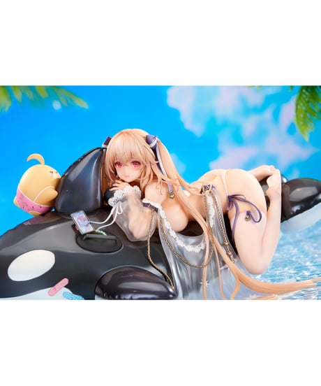 アズールレーン アンカレッジ ドルフィンブルー・レッスンVer.　1/7　塗装済み完成品　［APEX-TOYS］