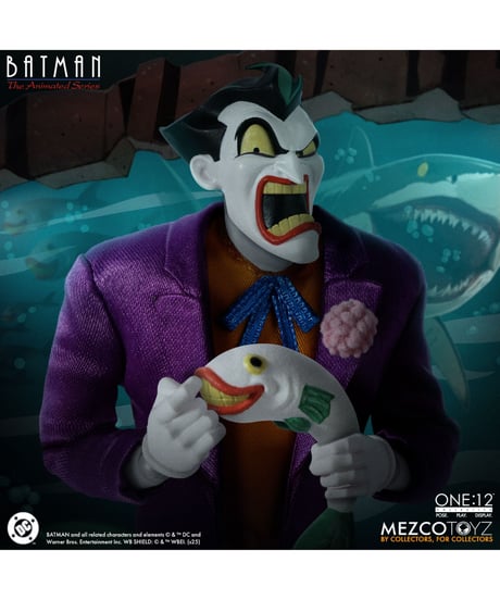 ワン12コレクティブ/ バットマン アニメイテッド シリーズ: ジョーカー 1/12 アクションフィギュア　［メズコトイズ］