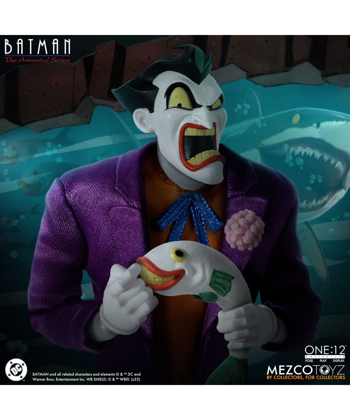 ケナー社　バッドマン　ジョーカー　アクションフィギュア　青スーツ　アニメイテッド 予約】ワン12コレクティブ/ バットマン アニメイテッド シリーズ