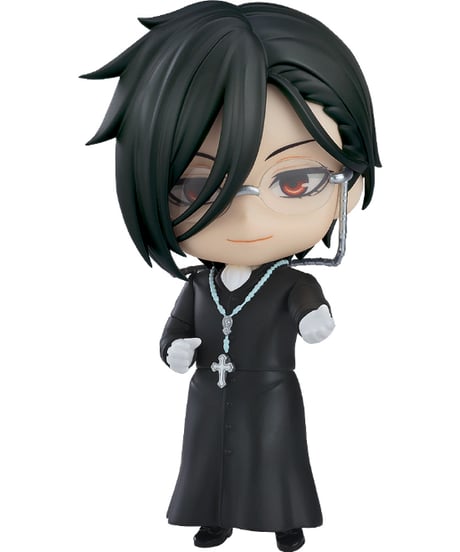 ねんどろいど セバスチャン・ミカエリス 紺碧の梟寮 Ver.　TVアニメ『黒執事 -寄宿学校編-』　塗装済み可動フィギュア
