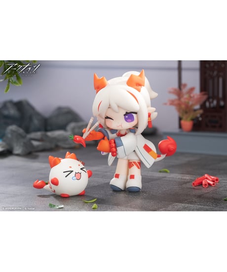 アークナイツ デザートはいかがですか？ミニシリーズ 炎国特別篇 シー/リィン/ニェン　全３種　塗装済み完成品　［APEX-TOYS］