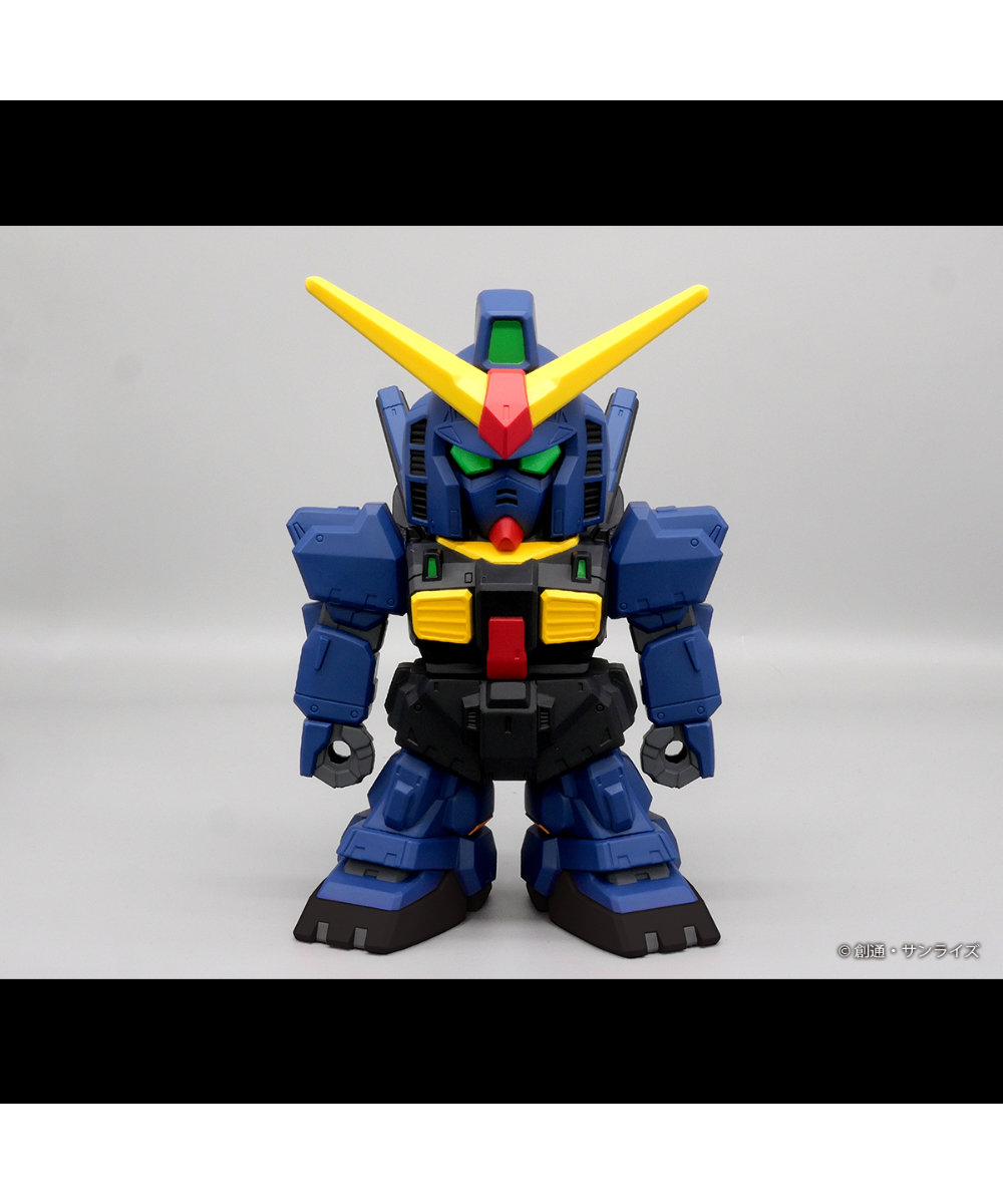 ジャンボソフビフィギュアSD ガンダムMk-II（ティターンズ仕様） 機動戦士Zガンダム』ティターンズ仕様の黒い「ガンダムMk-II」が