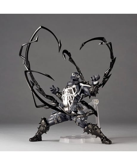 リボルテック　アメイジング・ヤマグチ エージェントヴェノム　PVC& ABS 製塗装済み完成品【MARVEL】