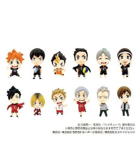 アニキャラヒーローズ ハイキュー！！ vol.1(再販) / vol.2(再販)　全２種　１２個入り１BOX