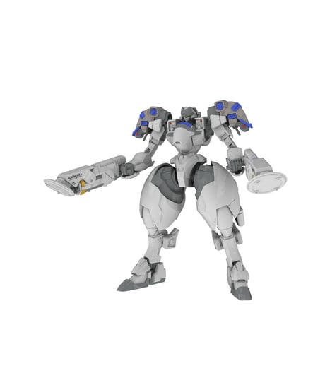 1/48 X-4RR（PDFR-R807）装甲索敵歩兵　5inch Mechanism　POWERDoLLS2　プラスチックキット　［PLUM］