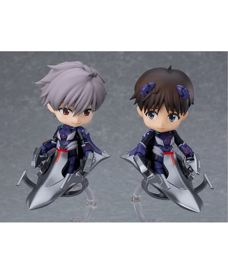 ねんどろいど 渚カヲル プラグスーツVer./碇シンジ プラグスーツVer.　全２種　ヱヴァンゲリヲン新劇場版　プラスチック製 塗装済み可動フィギュア