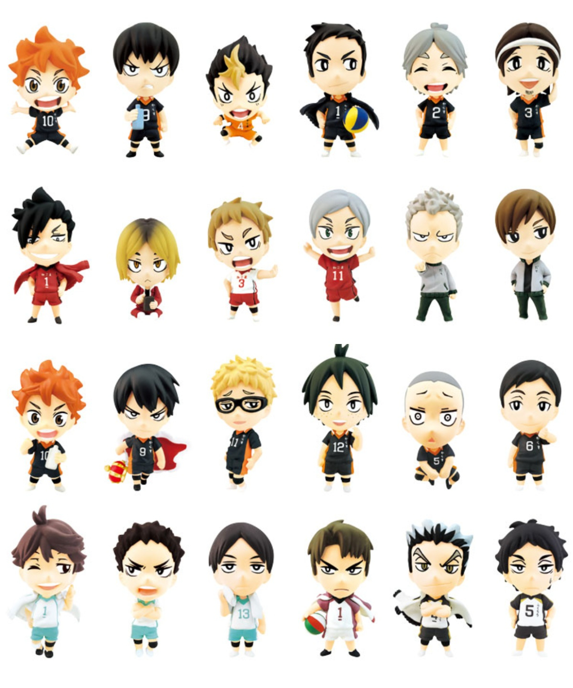 アニキャラヒーローズ ハイキュー！！ vol.1(再販) / vol.2(再販) 全2