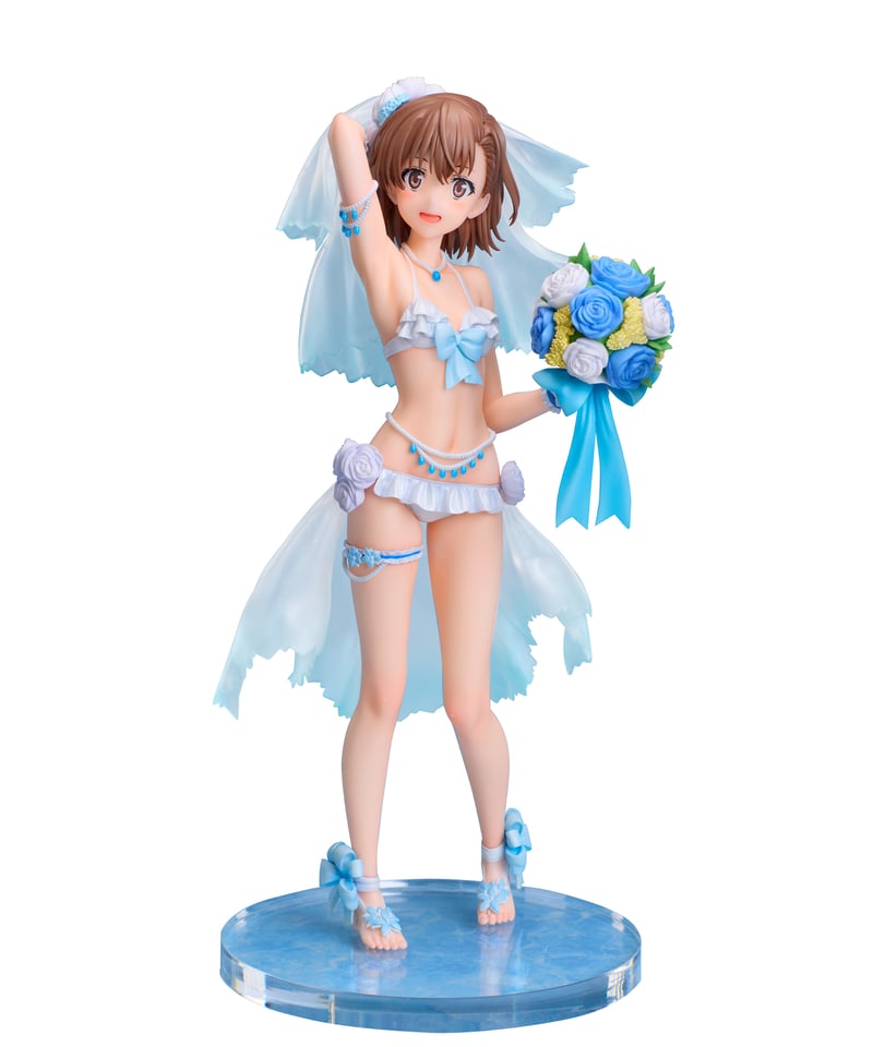 予約】とある科学の超電磁砲T 御坂美琴 ウェディング水着Ver. 1