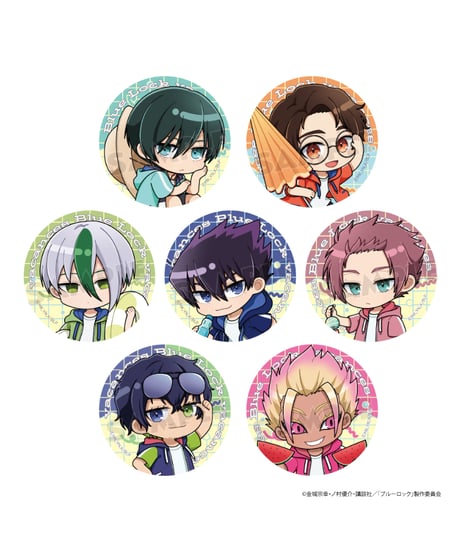 ブルーロック_トレーディングジュエリー缶バッジ Dress up ver. ブルーロック トレーディングジュエリー缶バッジ Dress up ver