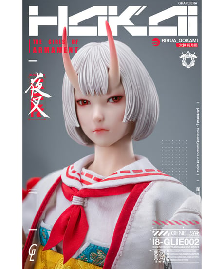 i8Toys × Gharliera The Girls of Armament i8-GLIE002 大神莉月彩 1/6 アクションフィギュア