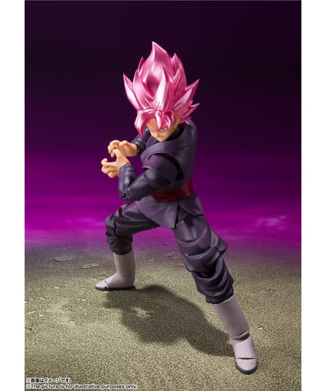 【送料無料】S.H.Figuarts ゴクウブラック-スーパーサイヤ人ロゼ-（再販版）　ドラゴンボール超　［バンダイ］