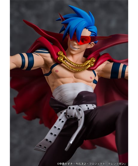 『天元突破グレンラガン』スケールフィギュア「カミナ＆グレン」　塗装済完成品フィギュア　[ＰＲＯＯＦ]