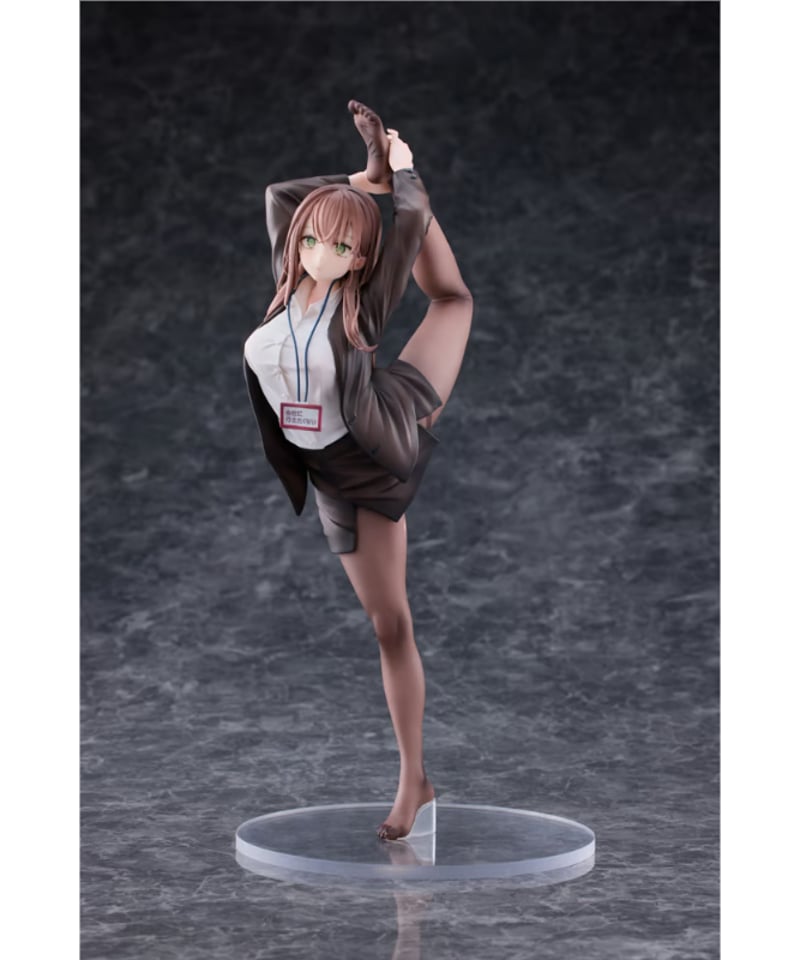 意外と体が柔らかい会社に行きたくないOLちゃん 白Ver. 1/6 完成品