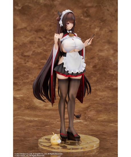 【予約】アズールレーン 樫野 つまずきトラブルメイドVer.　1/7スケール　塗装済み完成品フィギュア　[エレガント]