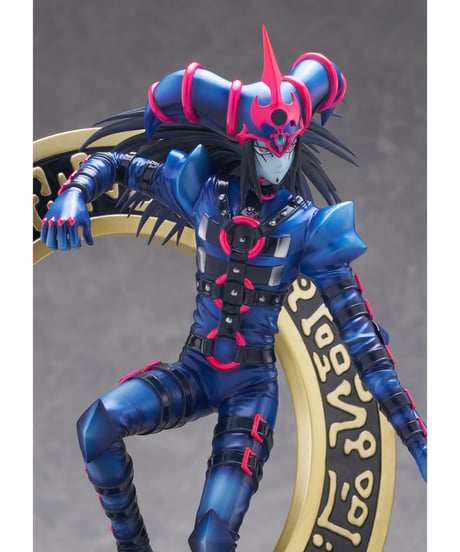 混沌の黒魔術師／遊戯王カードゲームモンスターフィギュアコレクション　1/7スケール　PVC製塗装済み完成品