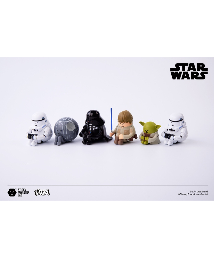SML MINI-FIGURE BLIND BOX STAR WARS SERIES 6個入