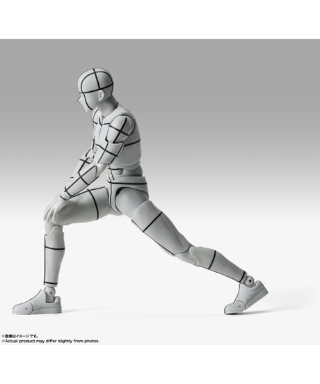 【送料無料】S.H.Figuarts ボディくん -スポーツ- Edition -ワイヤーフレーム-(Gray Color Ver.)