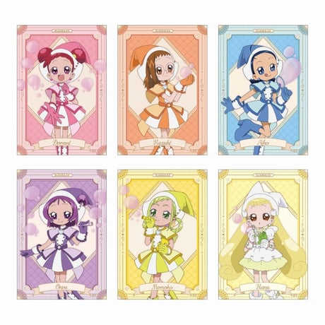 【レア】ドッカーン！おジャ魔女どれみ キーホルダー 全6種セット 紙タグ付 レア】ドッカーン！おジャ魔女どれみ キーホルダー 全6種セット