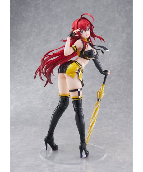 1/3.5スケールフィギュア ハイスクールD×D HERO リアス・グレモリー レースクィーンver.　塗装済み完成品フィギュア　［GOLDENHEAD PLUS］