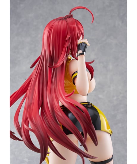 1/3.5スケールフィギュア ハイスクールD×D HERO リアス・グレモリー レースクィーンver.　塗装済み完成品フィギュア　［GOLDENHEAD PLUS］