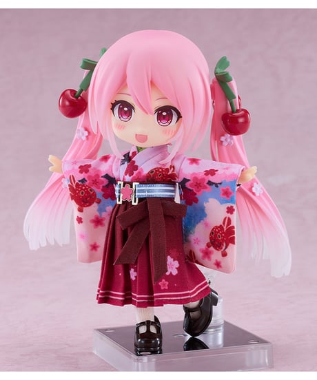 【予約】【送料無料】ねんどろいどどーる おようふくセット 桜ミク ひろはこ 2025Ver.（弘前）　キャラクター・ボーカル・シリーズ01 初音ミク　［グッドスマイルカンパニー］