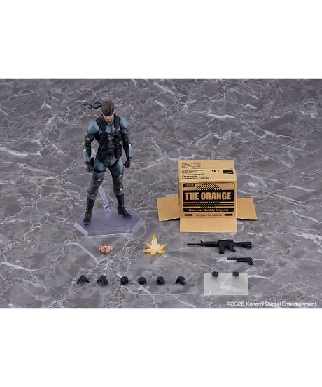 figma ソリッド・スネーク MGS2 ver. アップデートエディション METAL GEAR SOLID2 SONS OF LIBERTY  塗装済み可動フィギュア