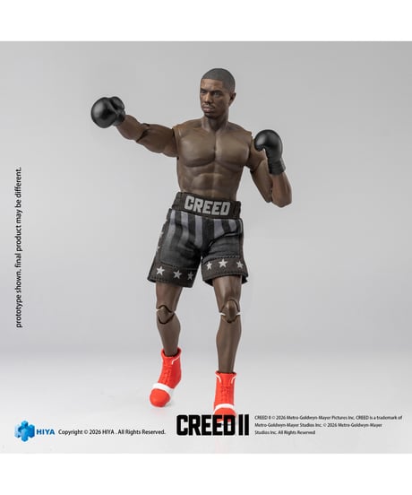 【予約】クリード 炎の宿敵 1/12 アクションフィギュア アドニス・クリード　［ハイヤトイズ］