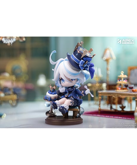 【予約】原神 フリーナ・甘い午後の讃美歌 ちびキャラフィギュア　塗装済み完成品　[APEX-TOYS]