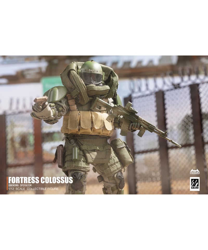 SALVOシリーズ SA02 フォートレスコロッサス 1/12 完成品アクション