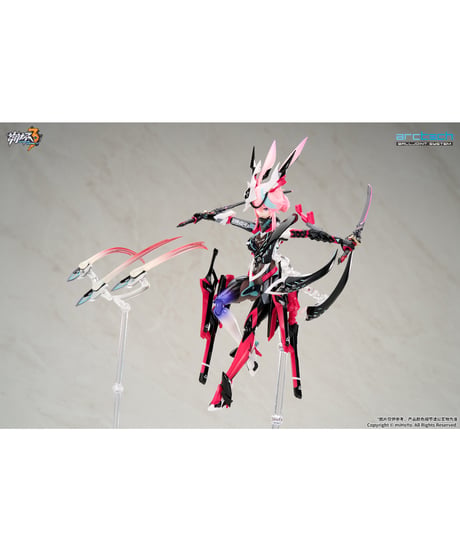 【予約】ARCTECH可動シリーズ 崩壊3rd 八重桜・夜隠ノ霞 ネオンの影Ver.　1/8スケール可動フィギュア　［APEX-TOYS］