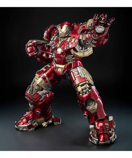【予約】DLX アイアンマン・マーク44“ハルクバスター”（バトルダメージ）　1/12スケール　塗装済み可動フィギュア　[threezero]