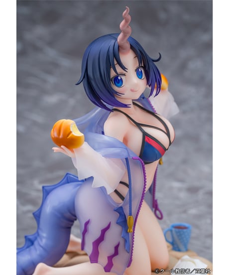 『小林さんちのメイドラゴン』1/7スケールフィギュア「エルマ くつろぎver.」　塗装済完成品フィギュア　［ＰＲＯＯＦ］