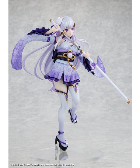 エミリア 戦装束ver.　1/7スケール　塗装済み完成品　Re:ゼロから始める異世界生活　[KADOKAWA]
