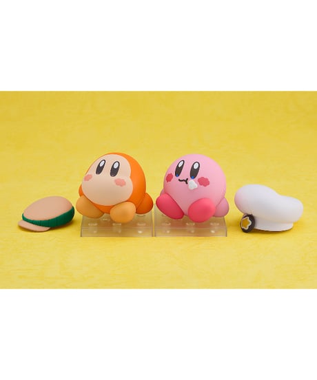 ねんどろいど カービィ カービィカフェVer./ワドルディ カービィカフェVer.　全２種　塗装済み可動フィギュア
