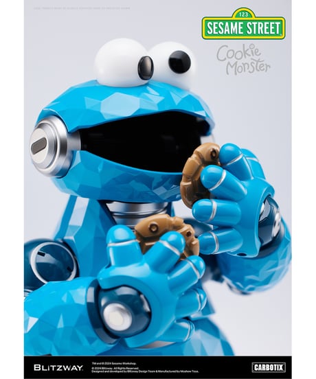 CARBOTIX COOKIE MONSTER　クッキーモンスター　セサミストリート