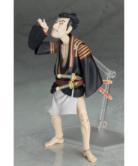 figma  写楽作 三代目大谷鬼次の奴江戸兵衛　彩色済み完成品フィギュア　［FREEing］
