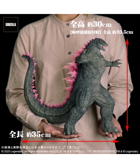 東宝大怪獣シリーズ GODZILLA (2024) EVOLVED Ver. FROM GODZILLA × KONG: THE NEW EMPIRE　［プレックス］