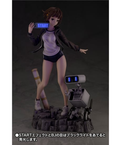 十三機兵防衛圏　ARTFX J 南 奈津乃＆BJ　PVC塗装済み完成品