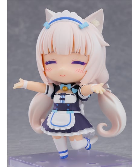 【予約】ねんどろいど バニラ《ネコぱら セカイコネクト》Ver.　塗装済み可動フィギュア　ネコぱら セカイコネクト　[グッドスマイルカンパニー]