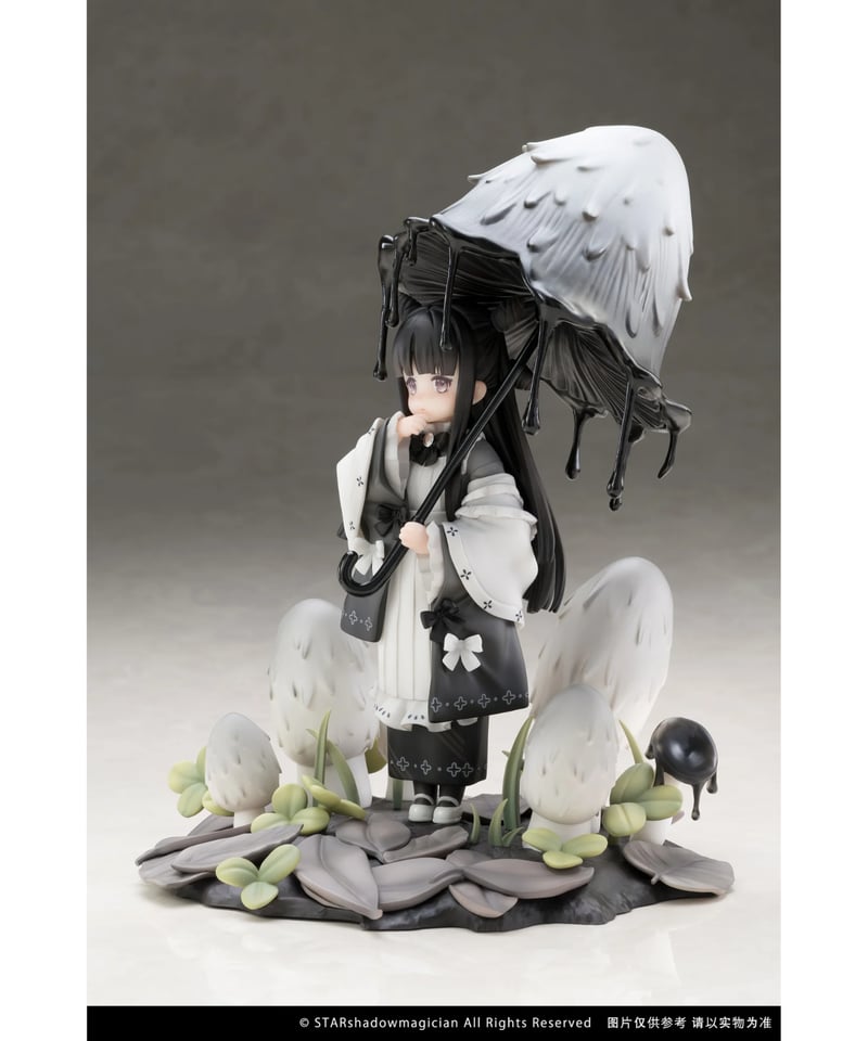 マッシュルームガールズシリーズ NO.4ササクレヒトヨタケ フィギュア マッシュルームガールズシリーズ No.4 ササクレヒトヨタケ 1/1