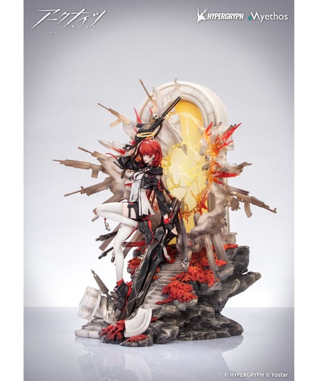 【予約】1/7 新約エクシア 昇進段階2VER.　アークナイツ　1/7　塗装済み完成品　［Myethos］