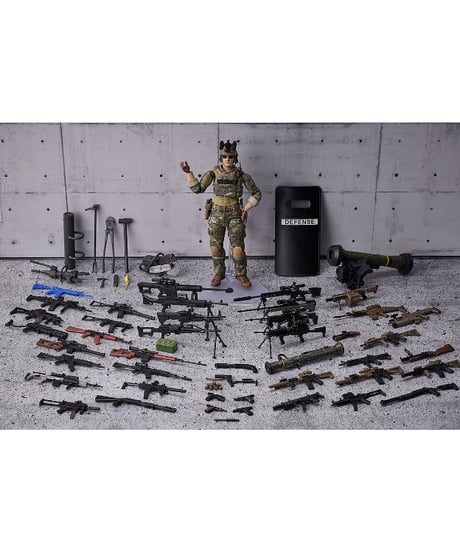 リトルアーモリー 　figma 特殊部隊員　塗装済み可動フィギュア